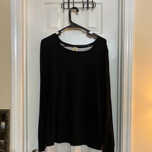 Like new peek a boo polka dot shirt xl